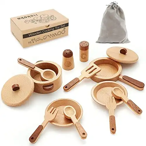 WHOHOLL Montessori Kitchen Toys
