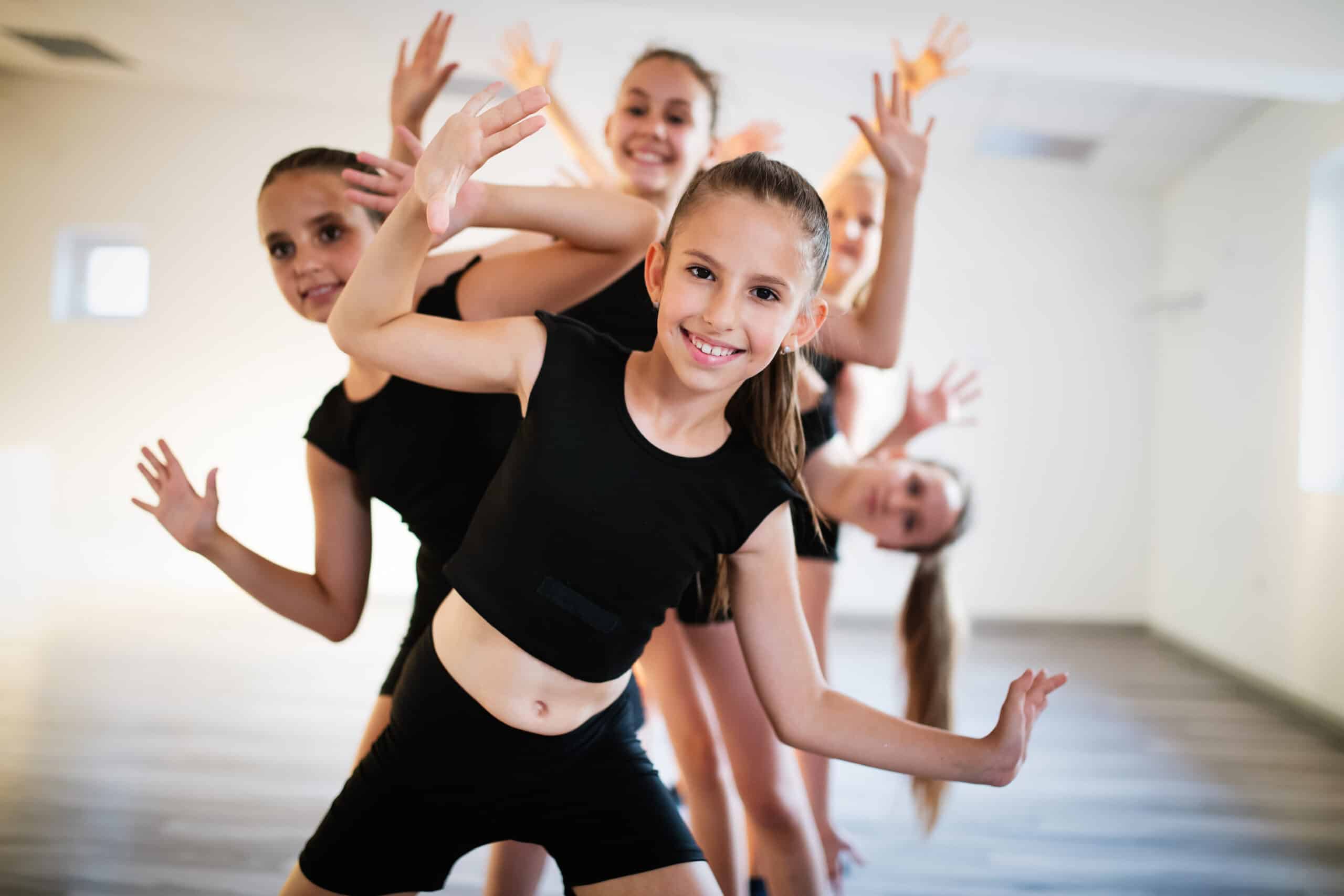 Girls dancing