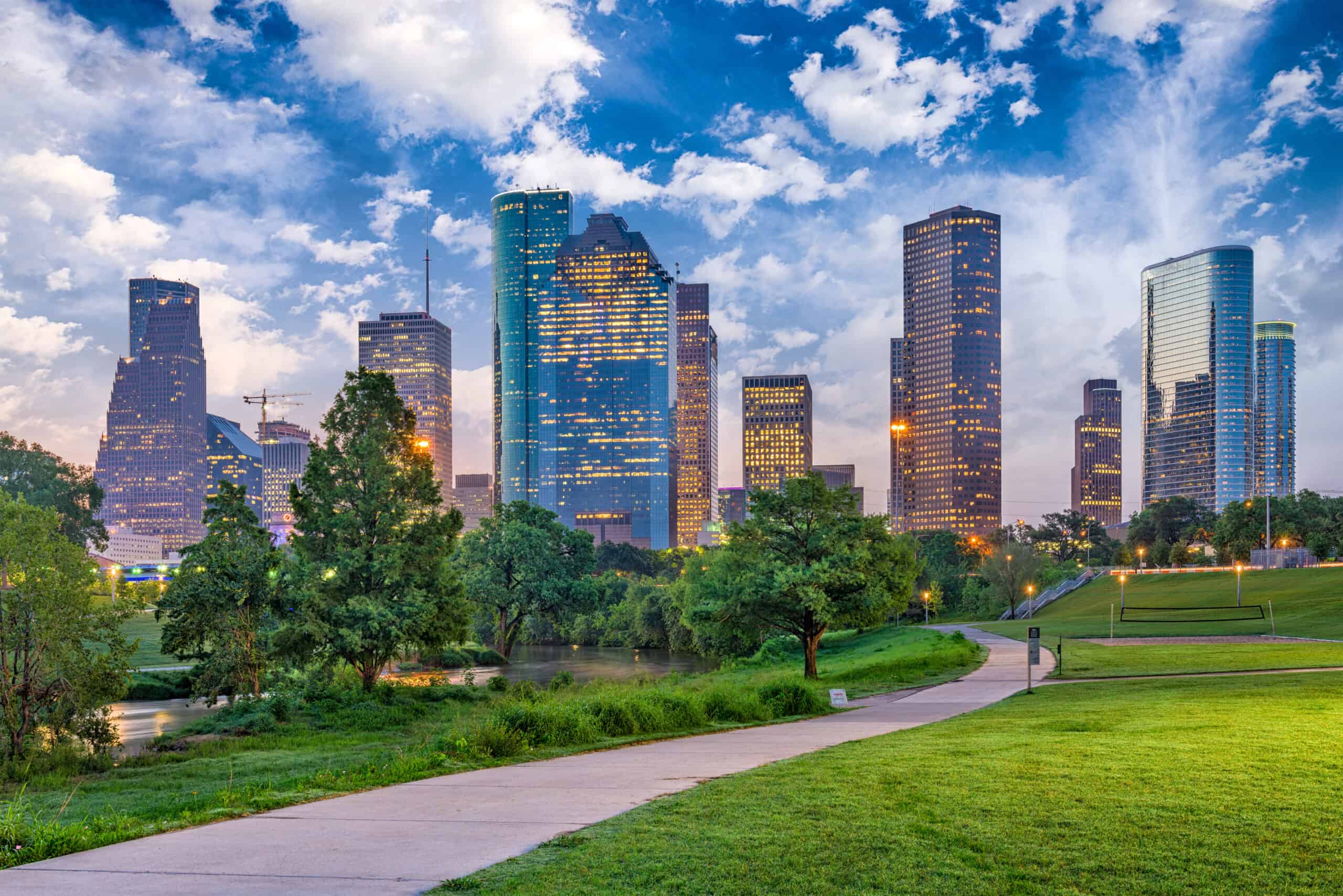 Houston, TX, skyline