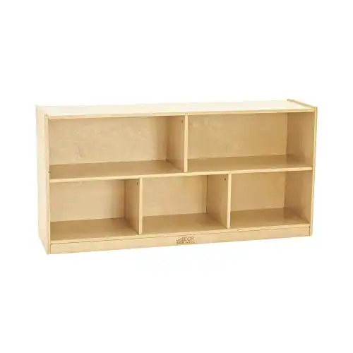 5-Section School Classroom Wood Storage Cabinet