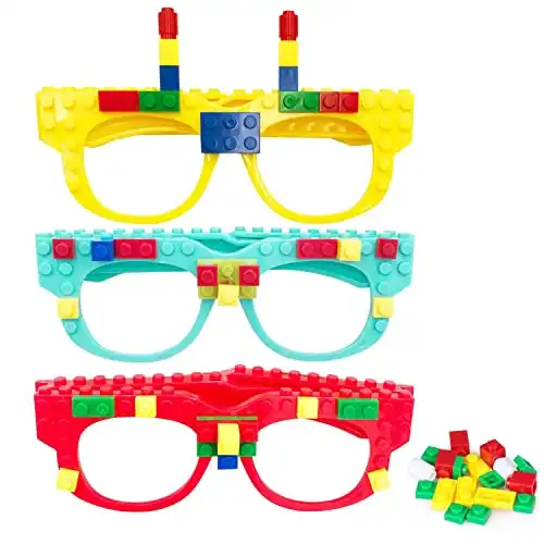 DIY Building Bricks Glasses for Kids