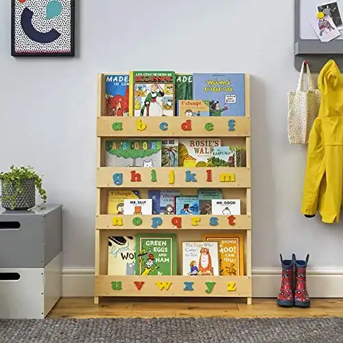 Tidy Books Kids Bookshelf with ABC