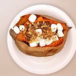 dessert baked sweet potato