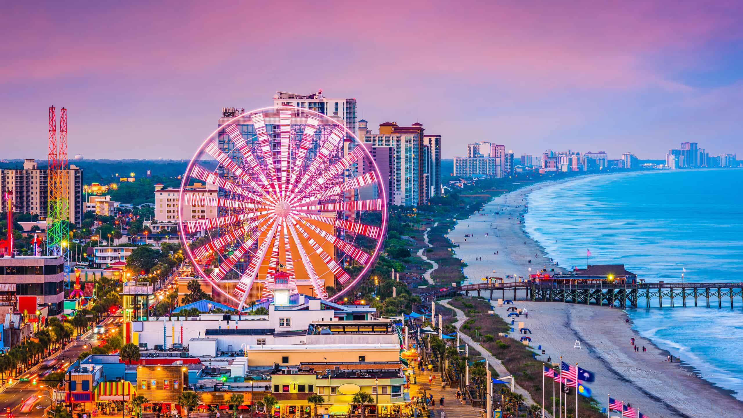 Myrtle Beach, South Carolina, USA city skyline