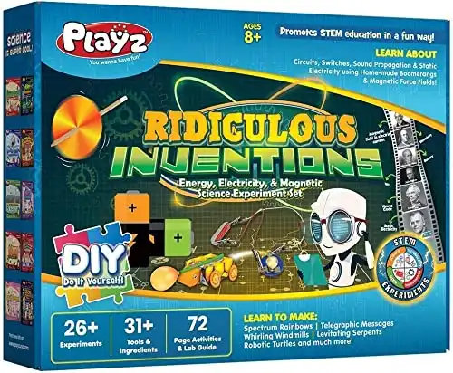 Playz Ridiculous Inventions Science Kit