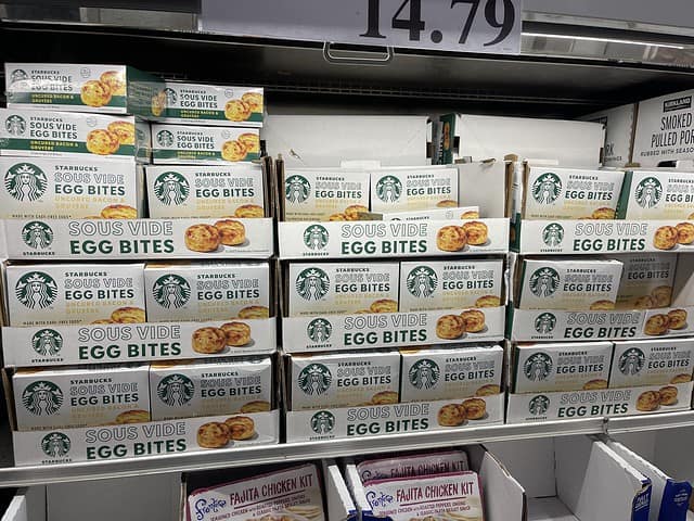 Starbucks Egg Bites at Costco