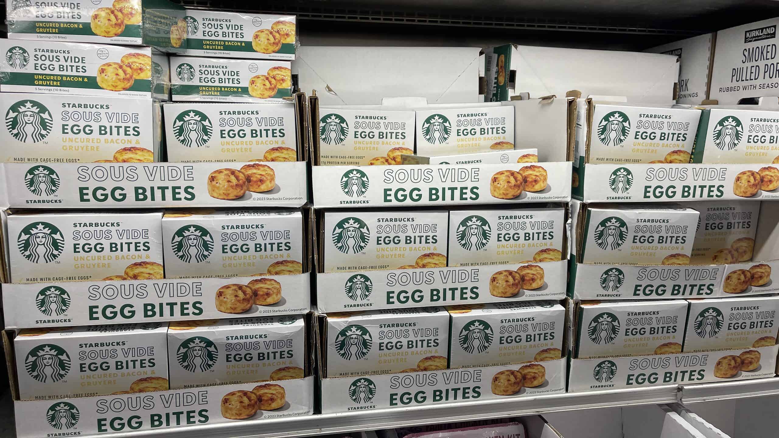 Starbucks Egg Bites at Costco