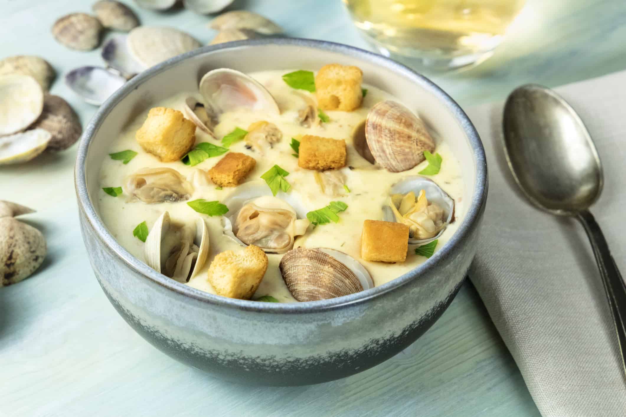 Creamy Fish and Clam Chowder