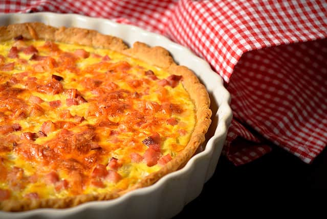 Bacon and Cheese Quiche