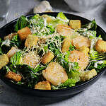 6. Premium Caesar Salad with Crispy Chicken