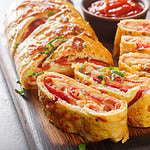 Stromboli with cheese