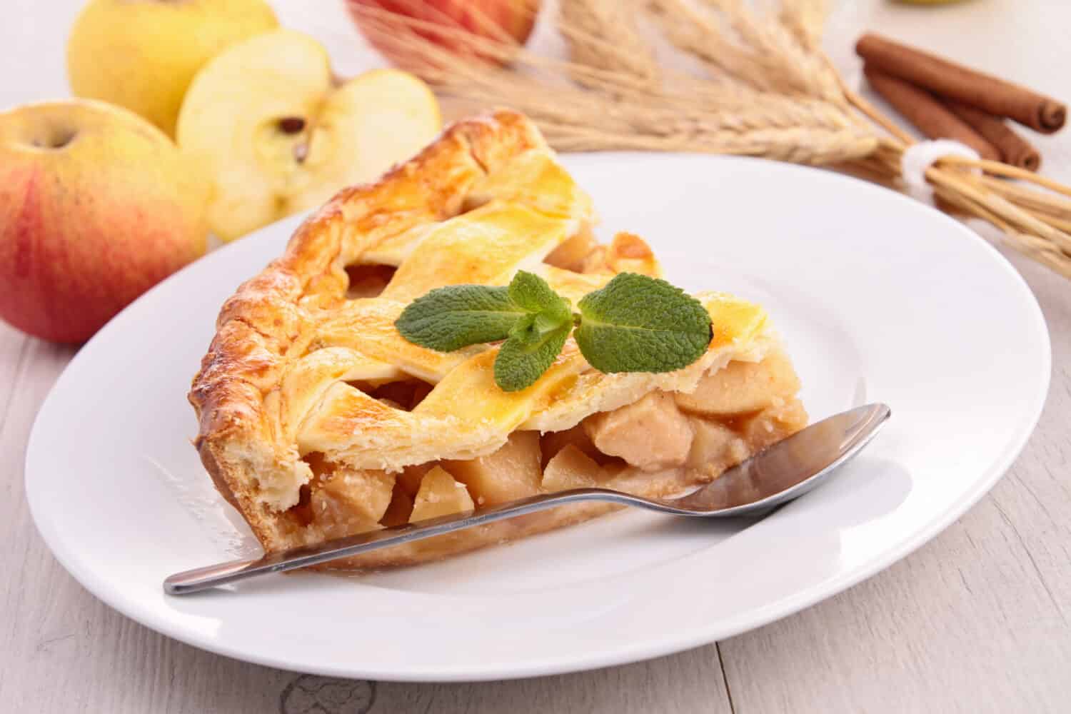 slice of apple pie
