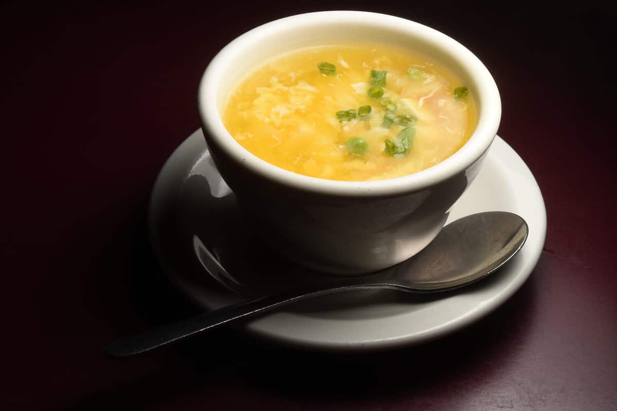 Egg Drop Soup Prepared Food Dish