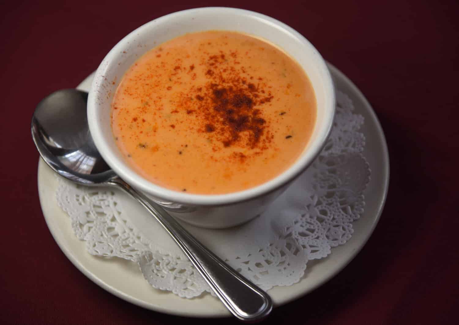 Tomato Bisque Horizontal and Isolated 