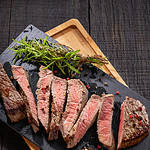 Steak with Thyme and Butter