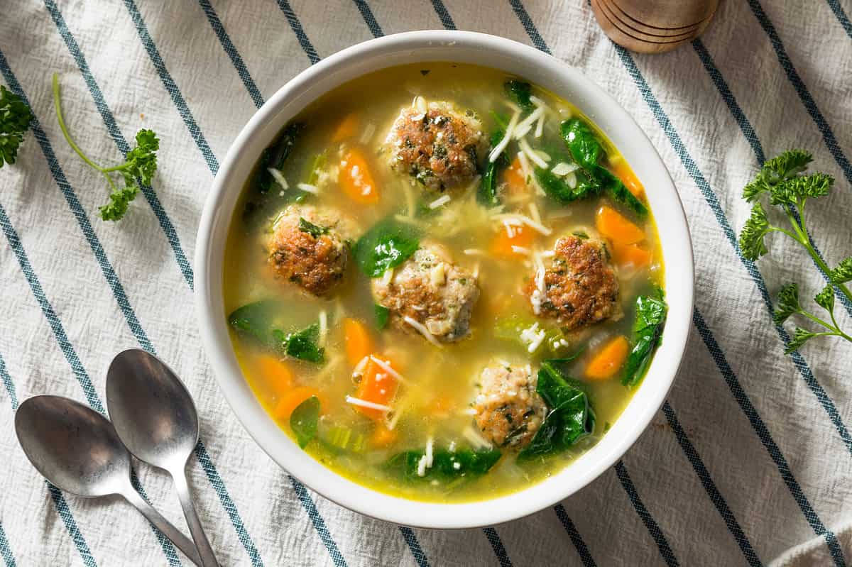 Italian Meatball Soup