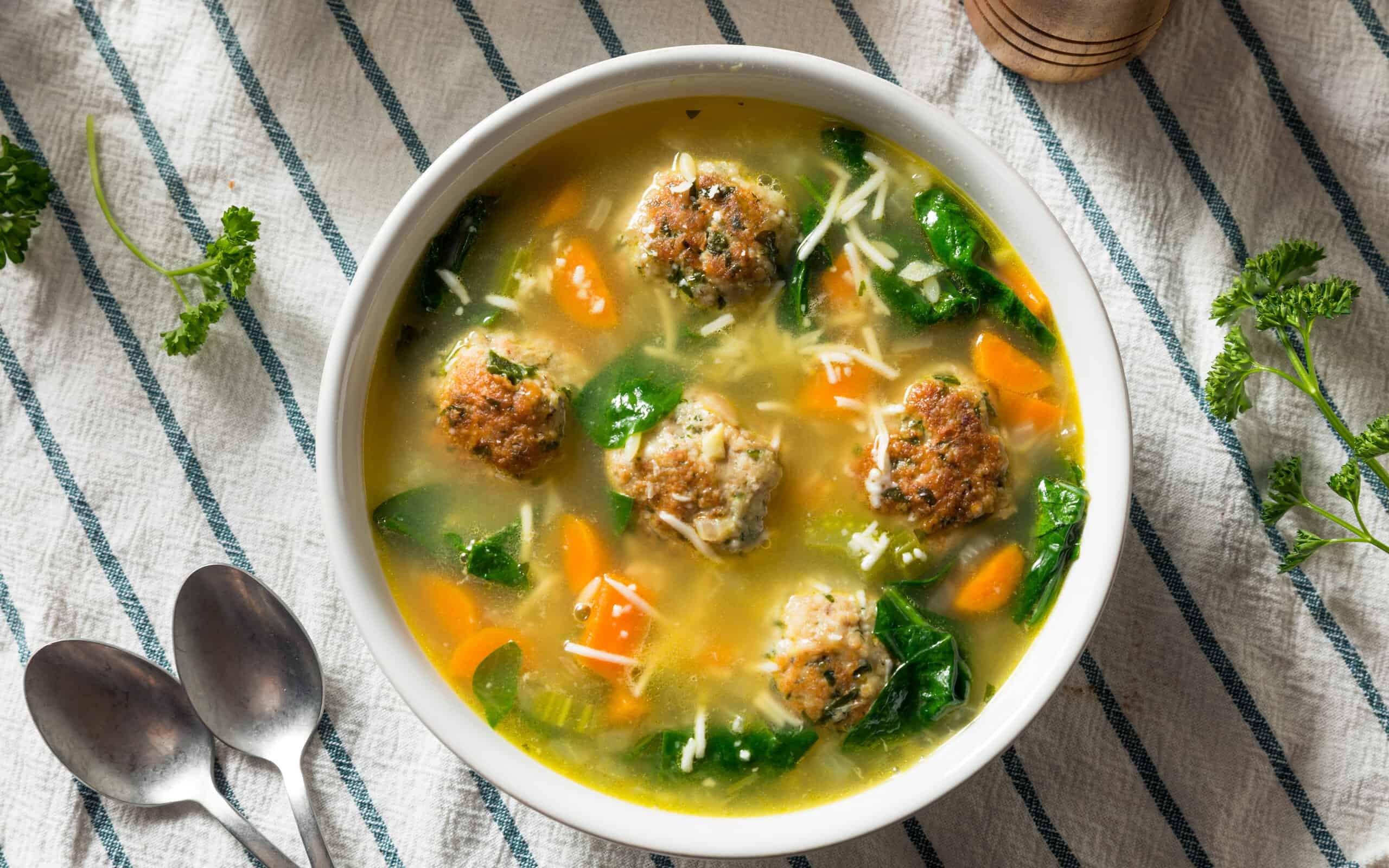 Italian Meatball Soup