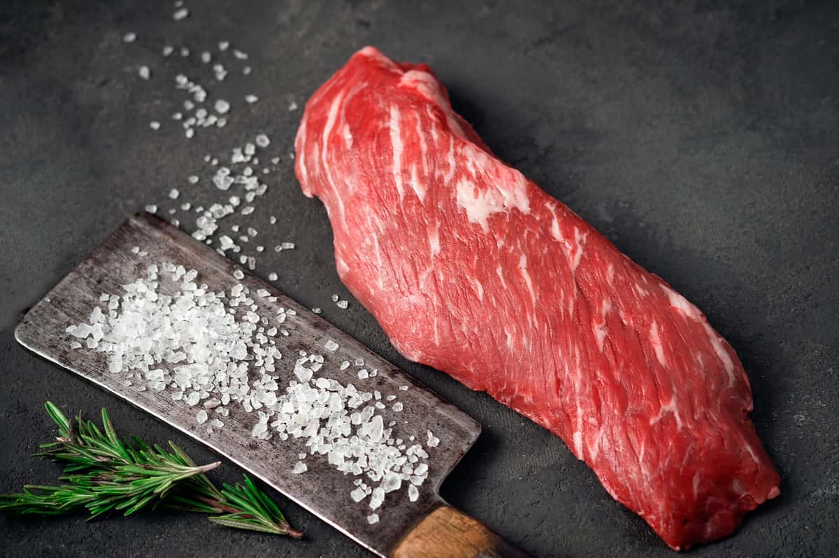 Raw Skirt Steak