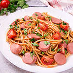 Pasta with Sausage and Cherry Tomatoes