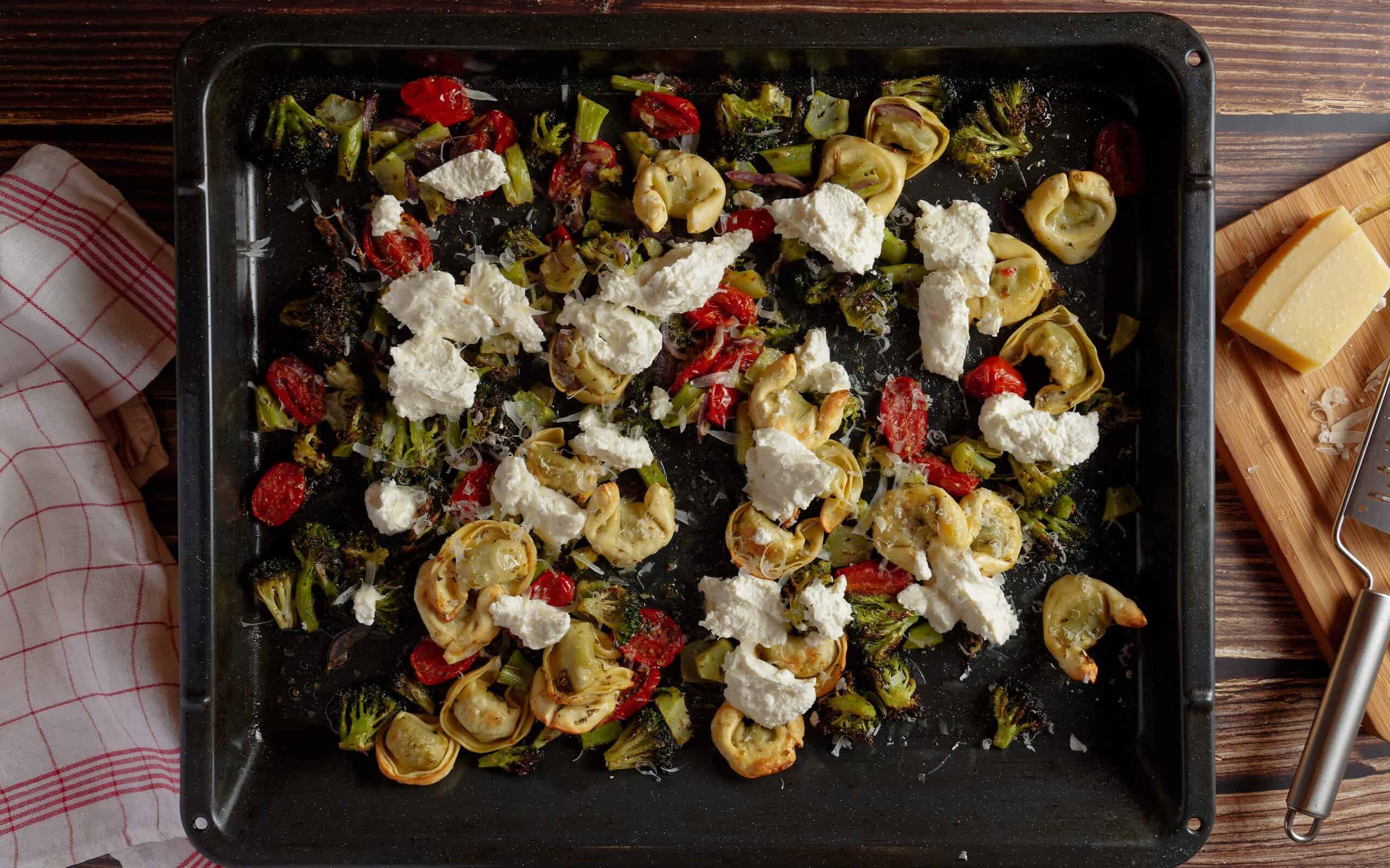 Tortellini Vegetable Bake