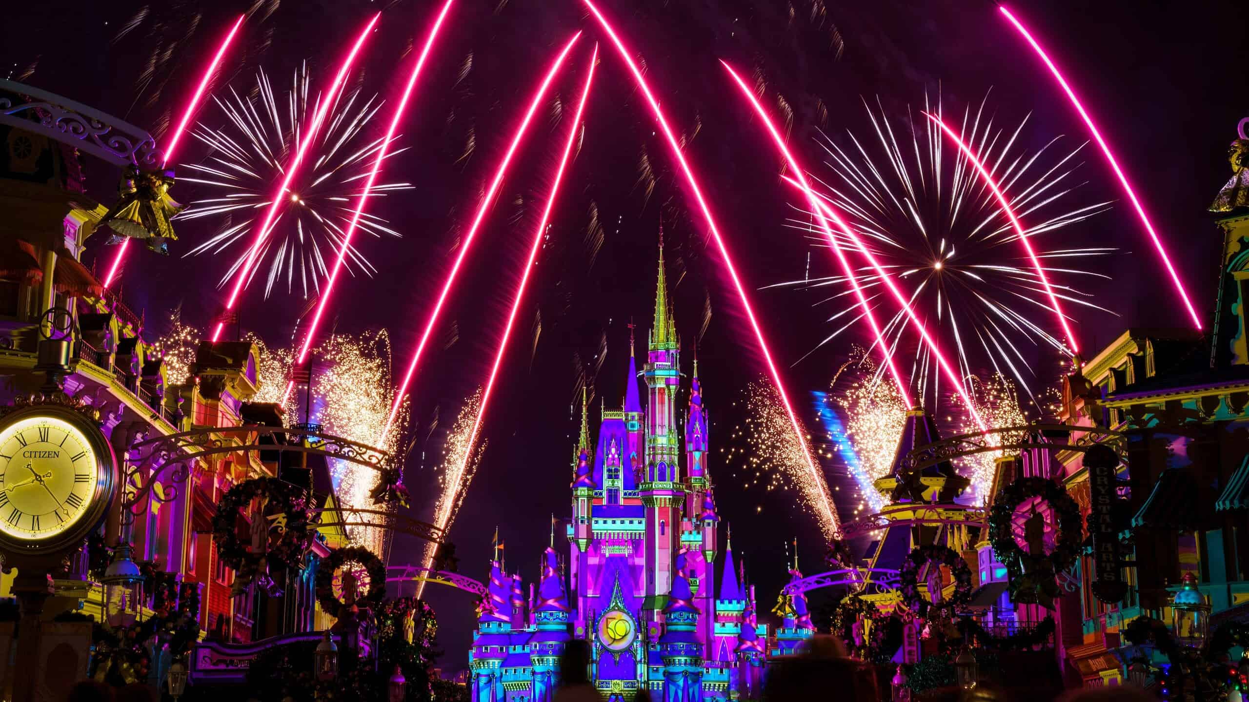 Fireworks at Magic Kingdom