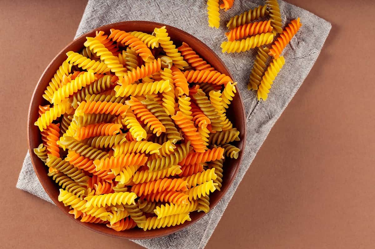 fusilli pasta