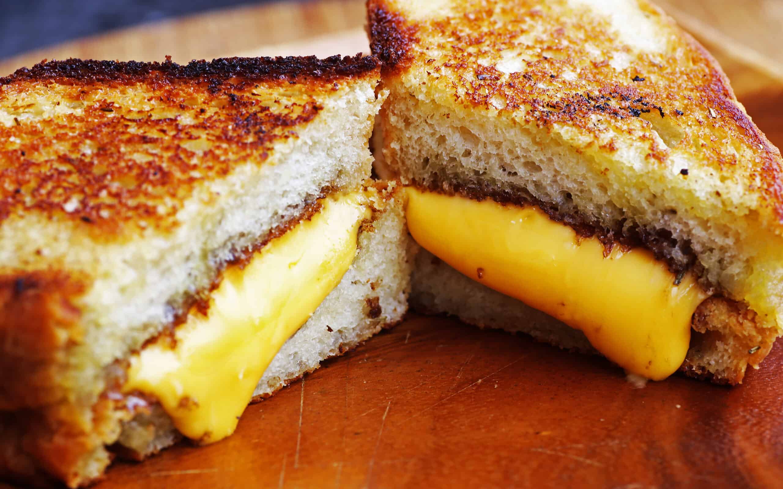 Grilled cheese sandwich