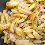 Grilled Potatoes and Onions