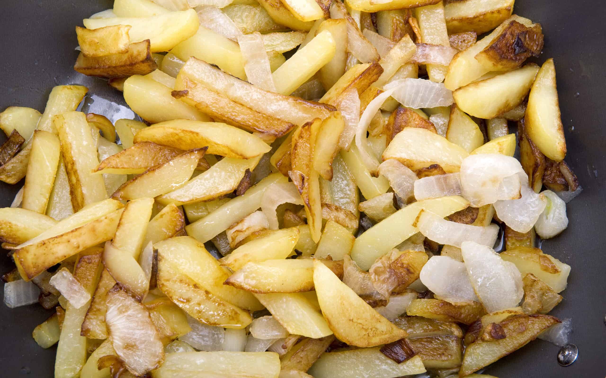 Grilled Potatoes and Onions