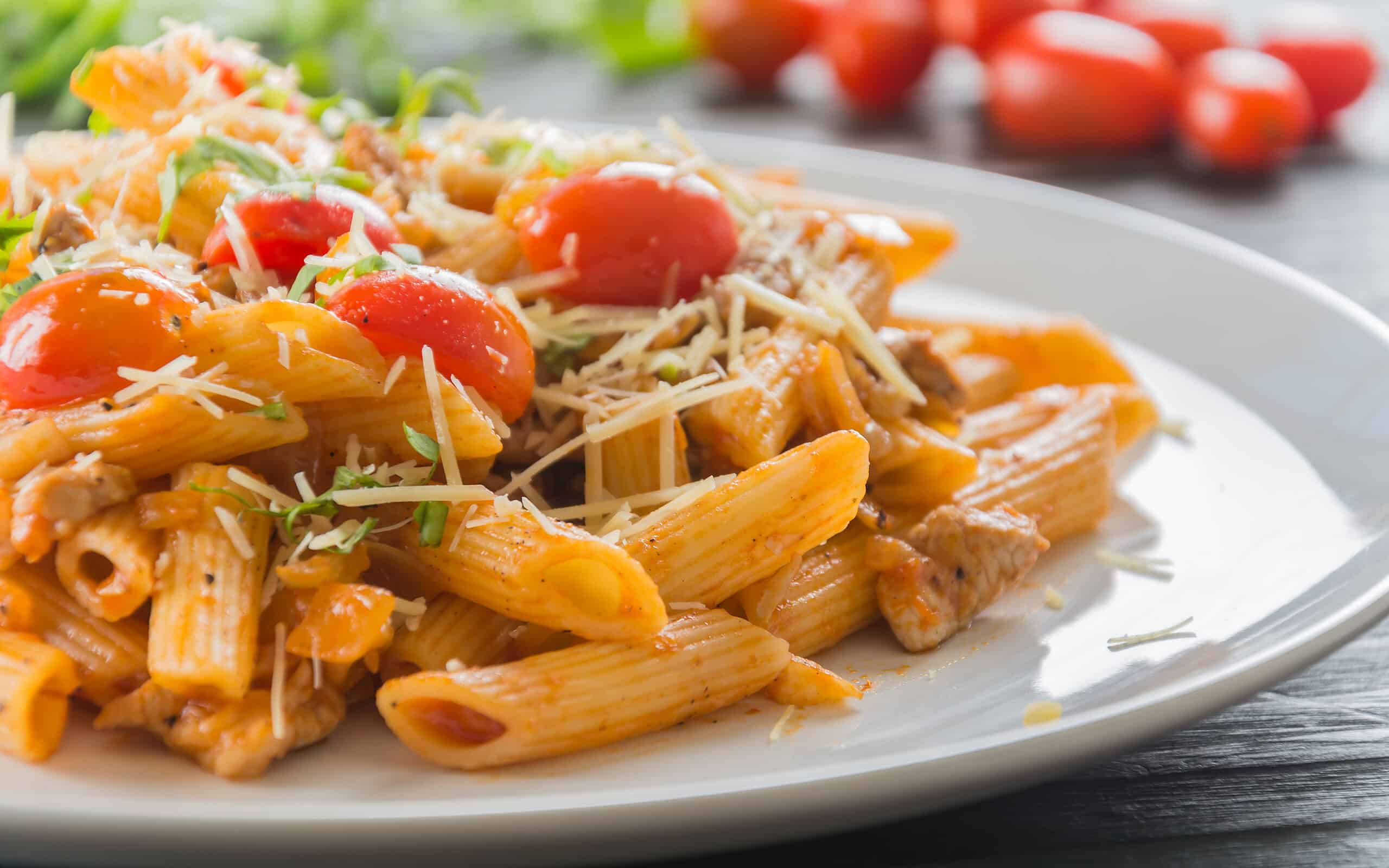 Fast Fresh Penne with Feta