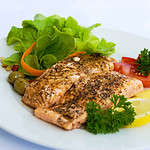 Delicious Salmon with Crust of Herbs-4