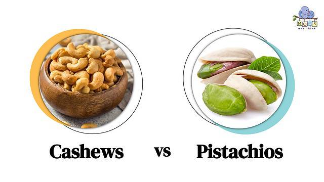 Cashews vs Pistachios