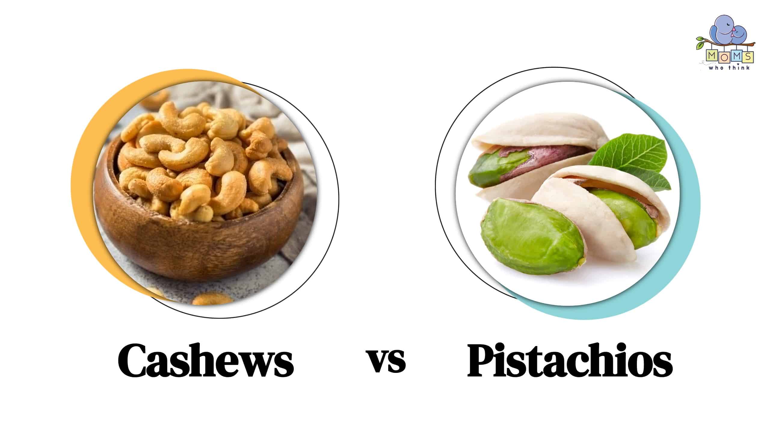 Cashews vs Pistachios