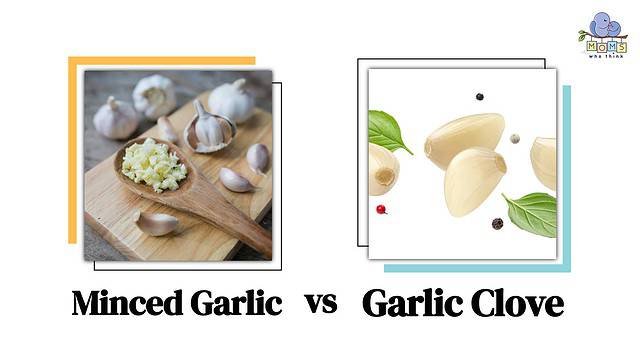 Minced Garlic vs Garlic Clove