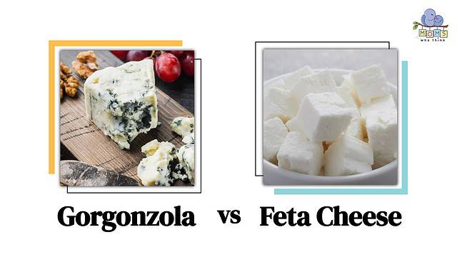 Gorgonzola vs Feta Cheese Differences