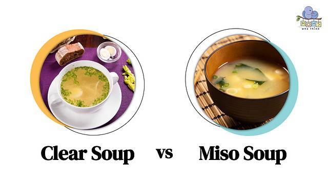Clear Soup vs Miso Soup