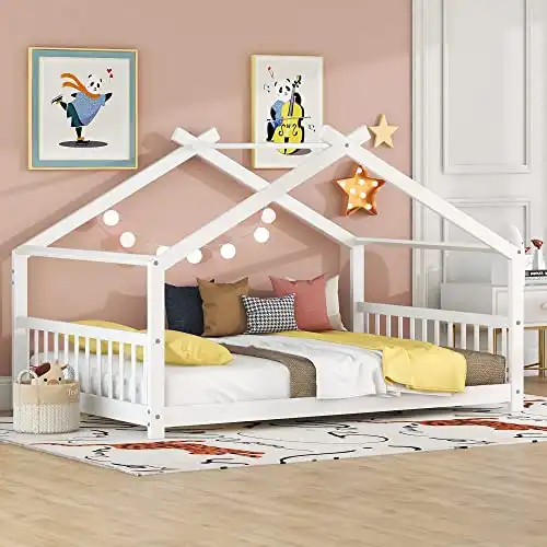 Bellemave White Montessori Bed