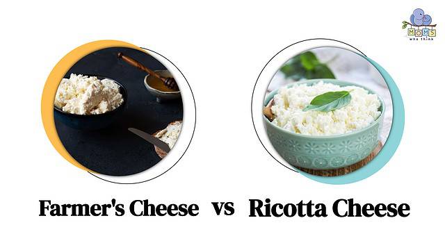 Farmer's Cheese vs Ricotta Cheese Differences