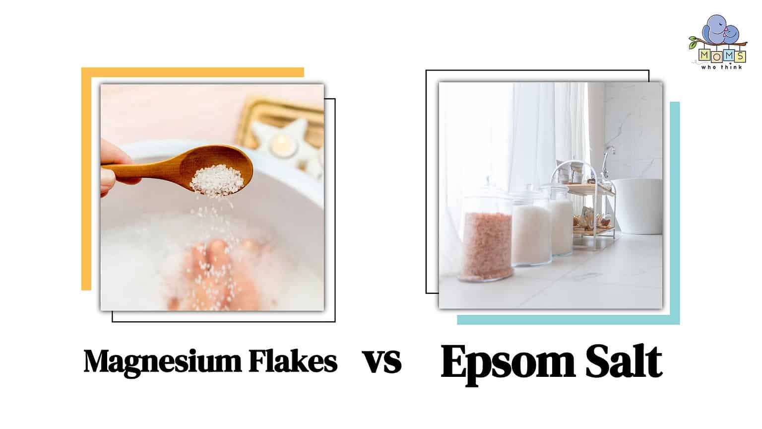 Magnesium Flakes vs. Epsom Salts What You Need to Know