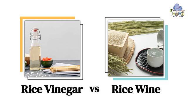 Rice Vinegar vs Rice Wine