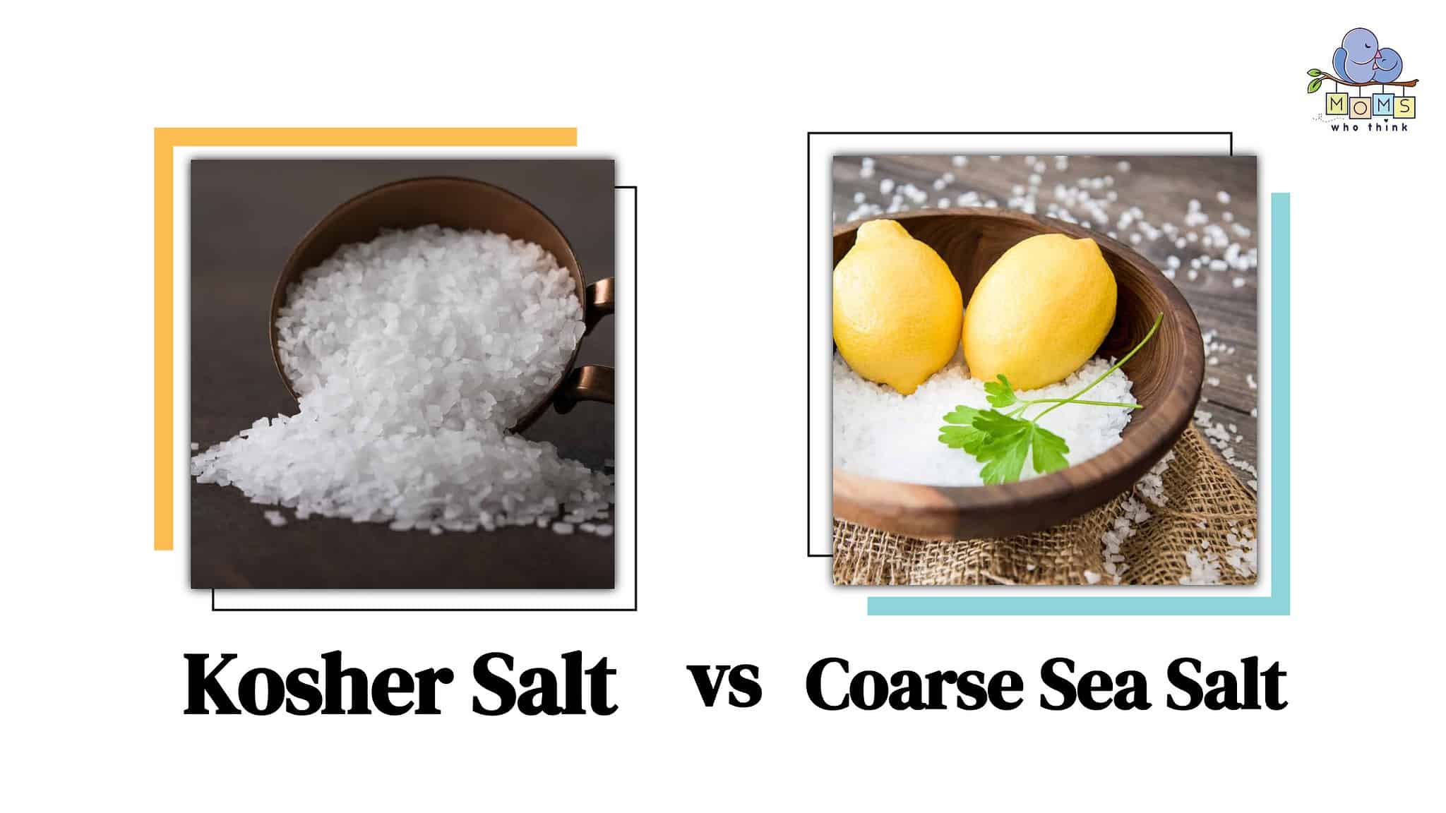 Kosher Salt vs. Coarse Sea Salt A Taste Test