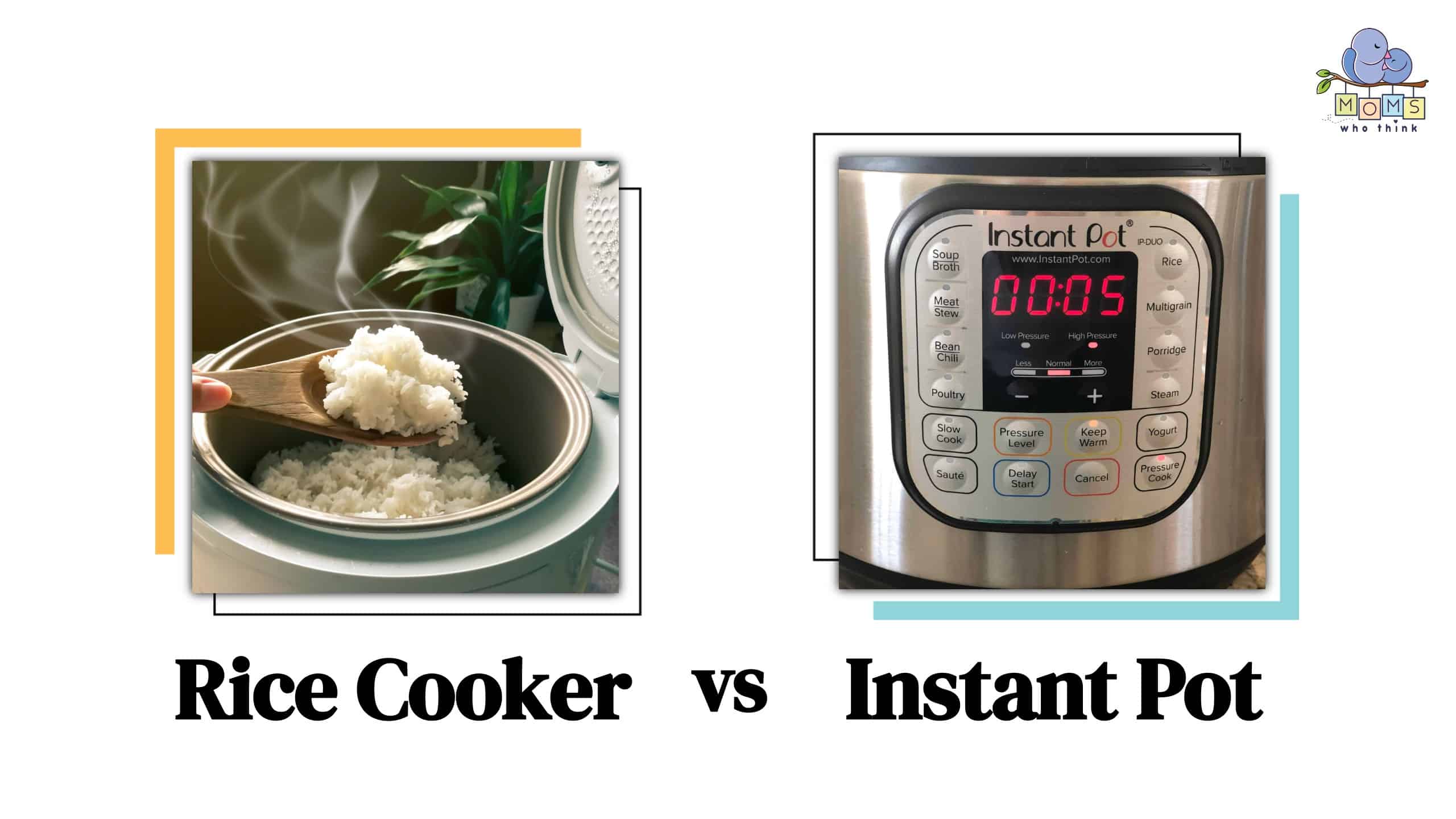 Differences between an instant pot and a slow cooker 