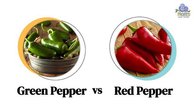 Green Pepper vs Red Pepper