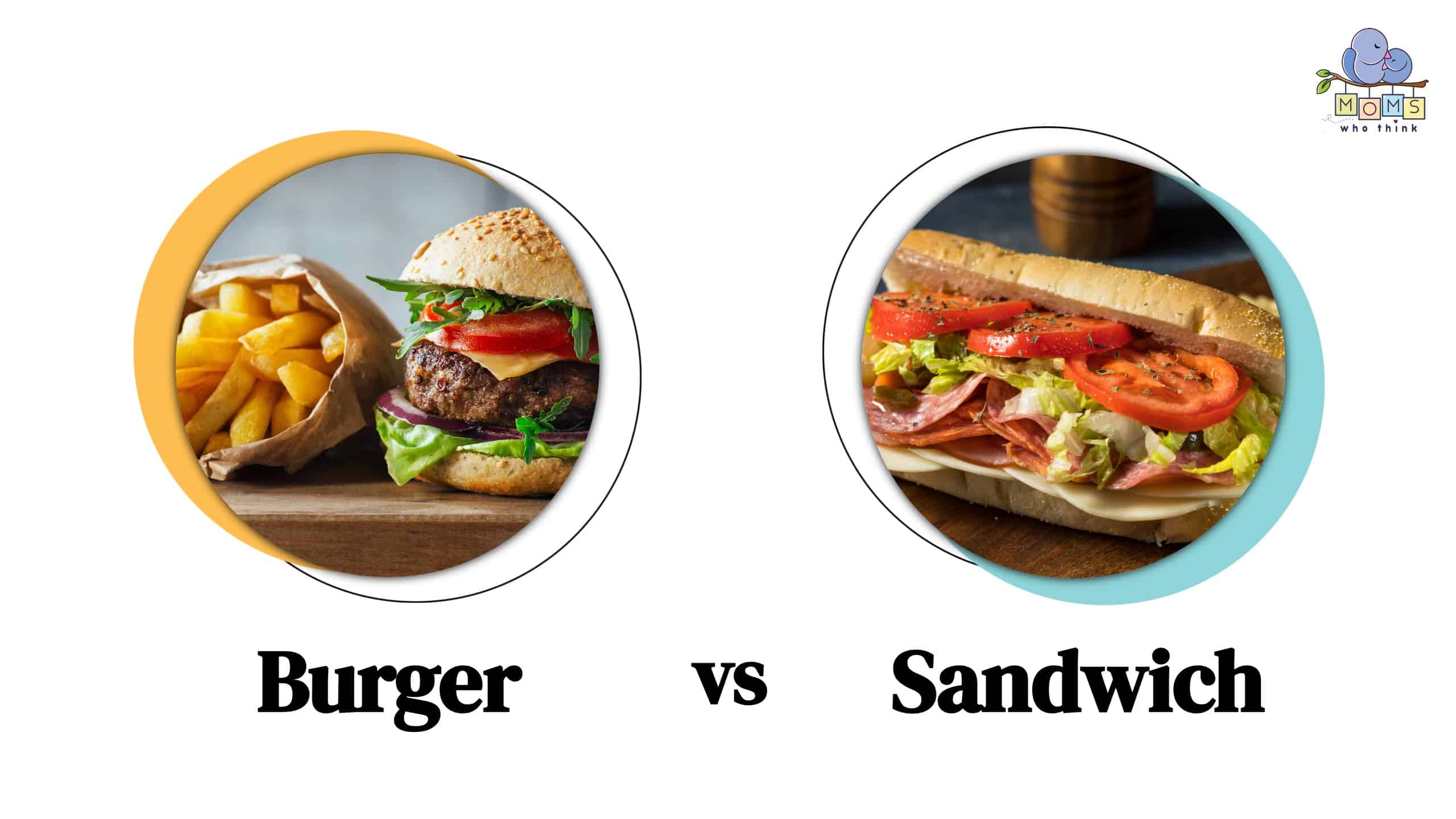 Burger vs Sandwich