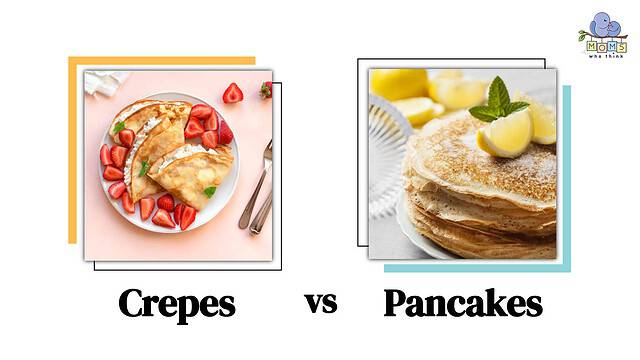 Crepes vs Pancakes