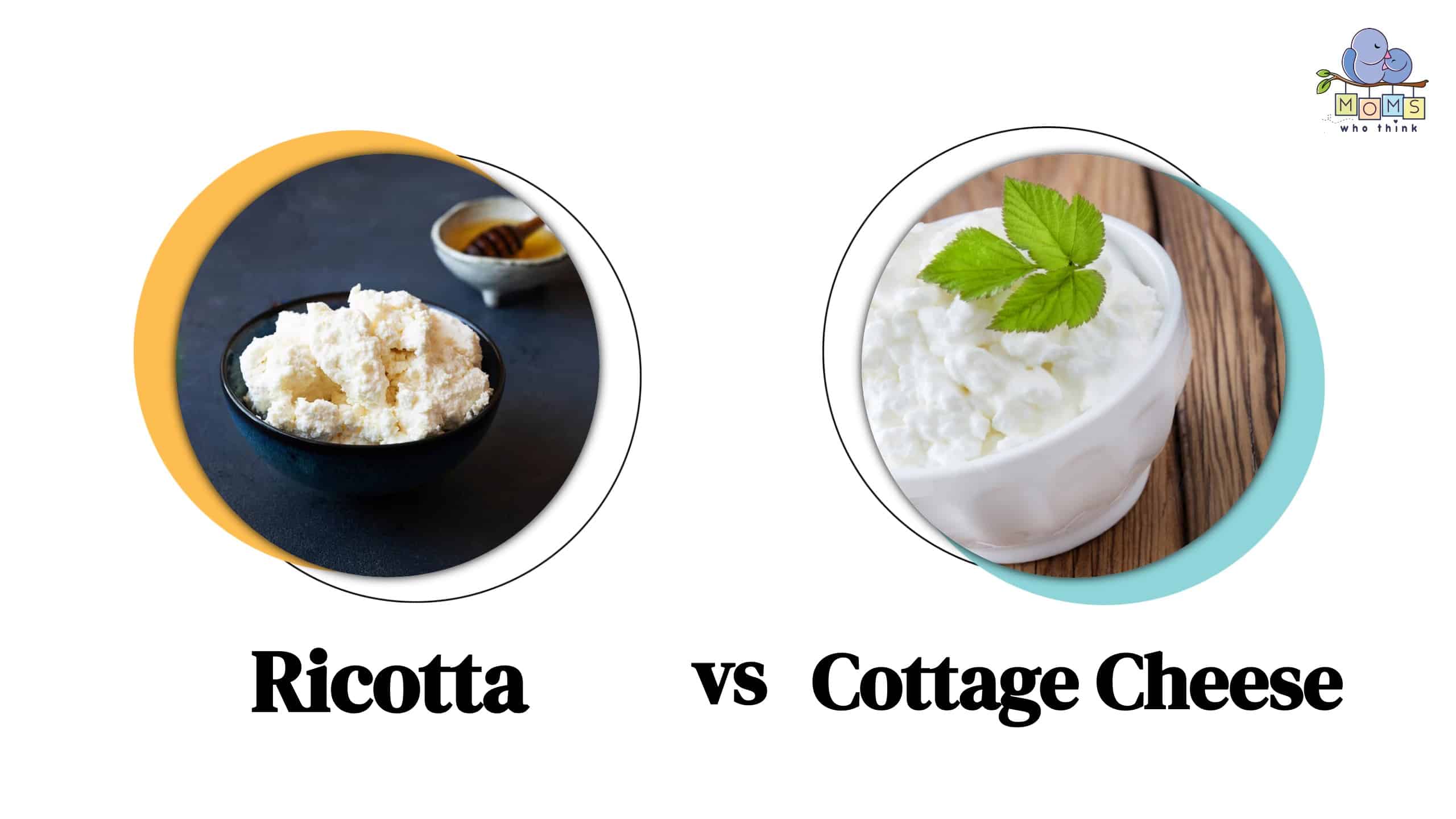 Ricotta vs Cottage Cheese Differences