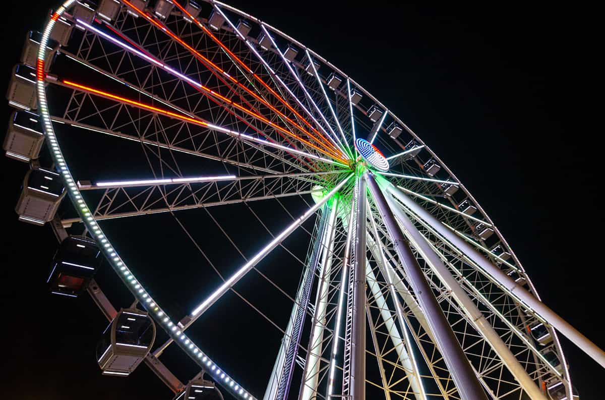Pigeon Forge Tennessee Ferris wheel