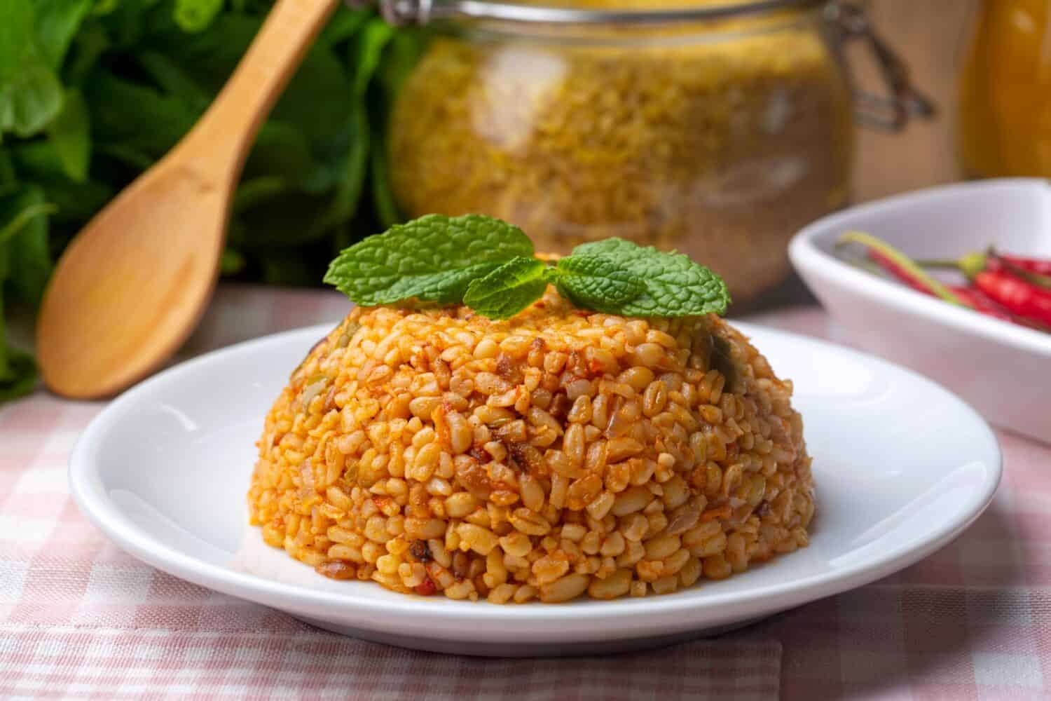 Enjoy Bulgur as a side dish or as the main ingredient in your favorite recipes for a nutritious meal.