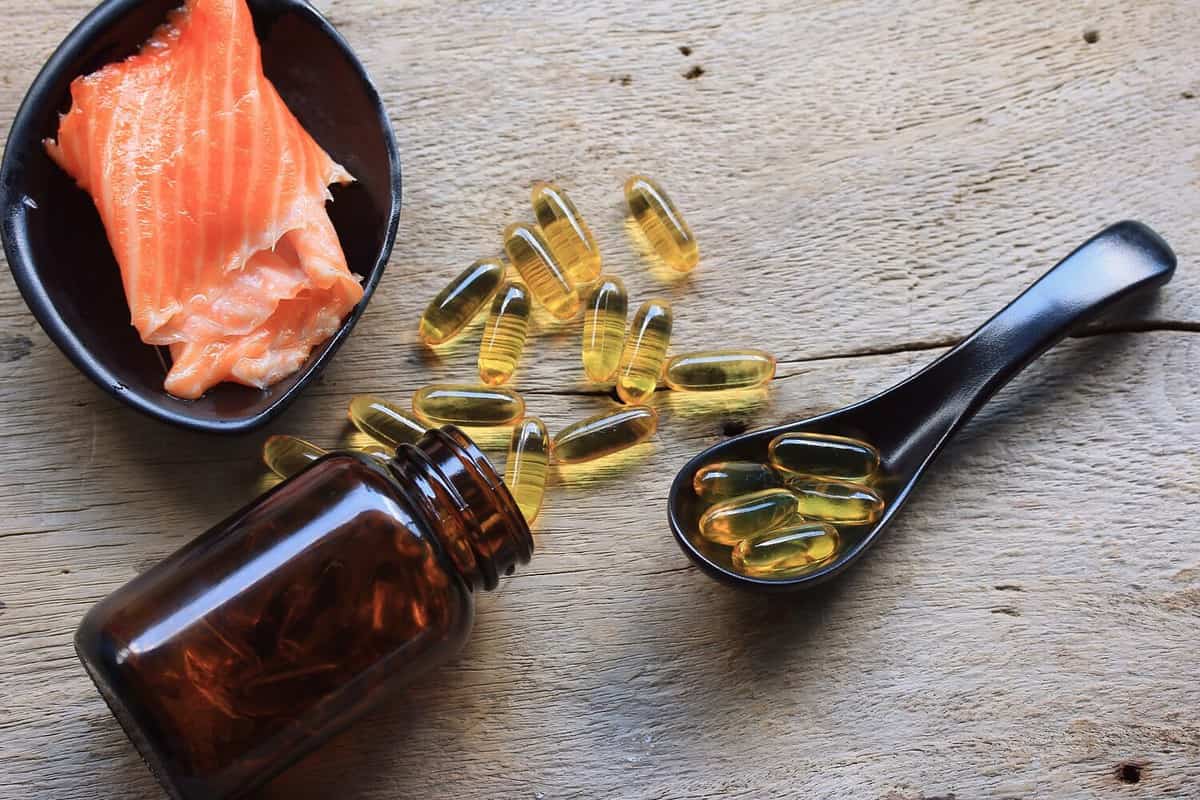 fish oil capsules