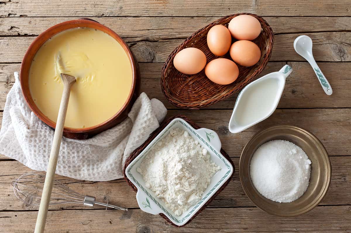 Custard Ingredients